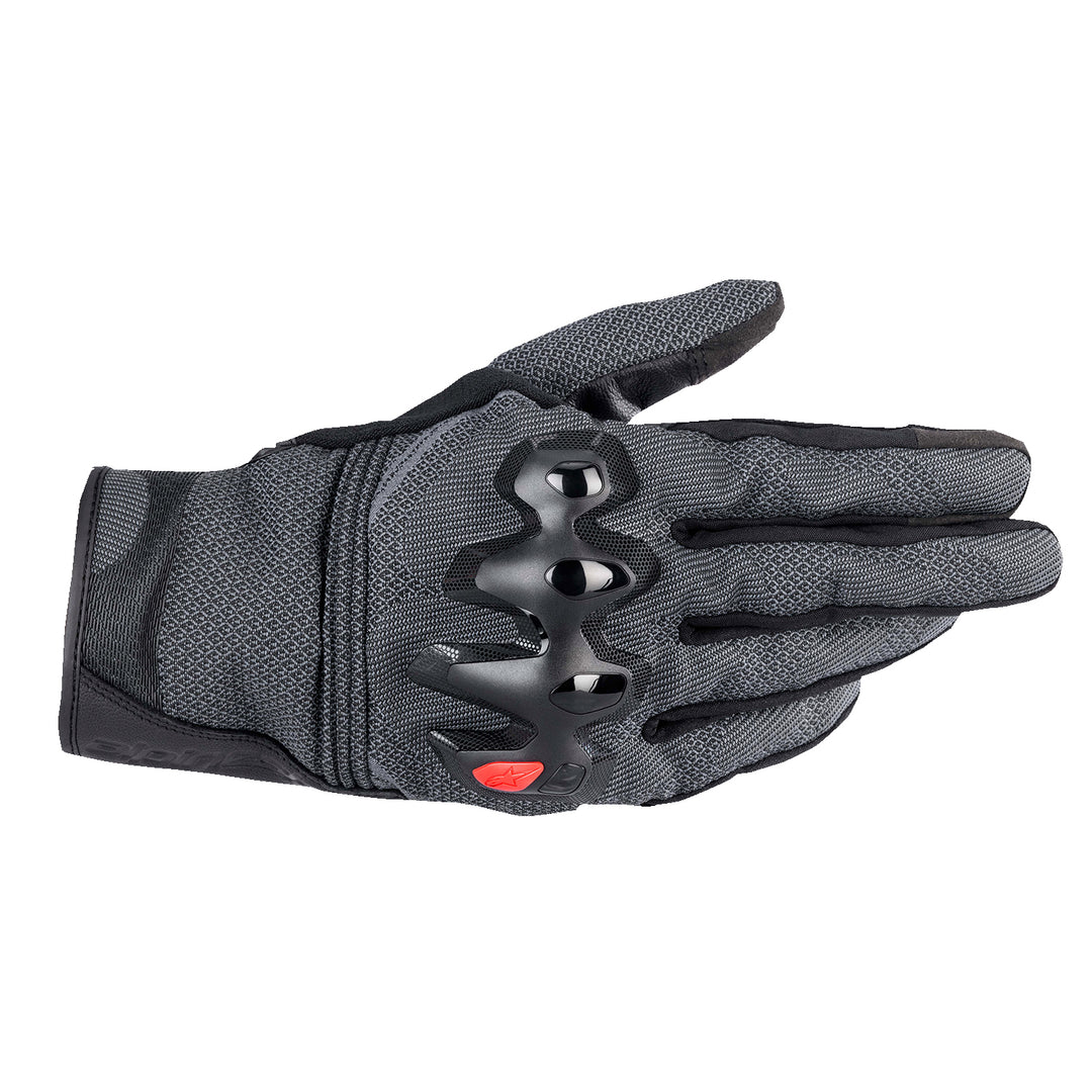 Alpinestars Morph Street Gloves Black/Black - Back of Hand View