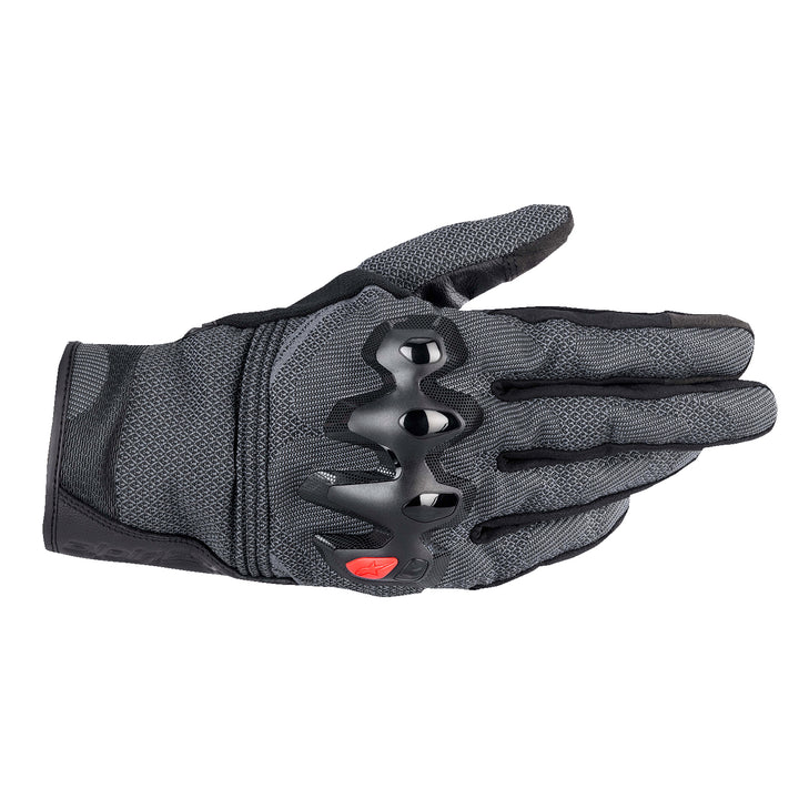 Alpinestars Morph Street Gloves Black/Black - Back of Hand View