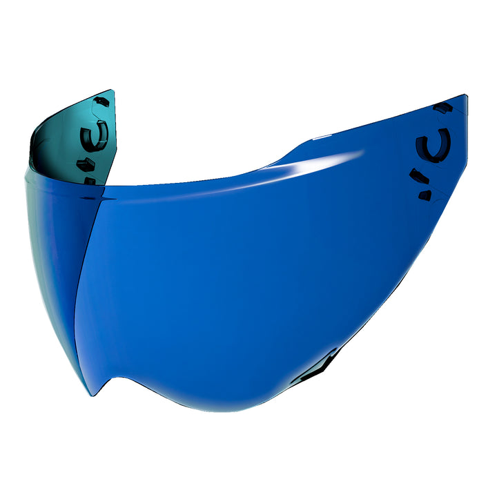 ICON Domain™ Helmet 22.06 Shield RST Blue - Front Side View