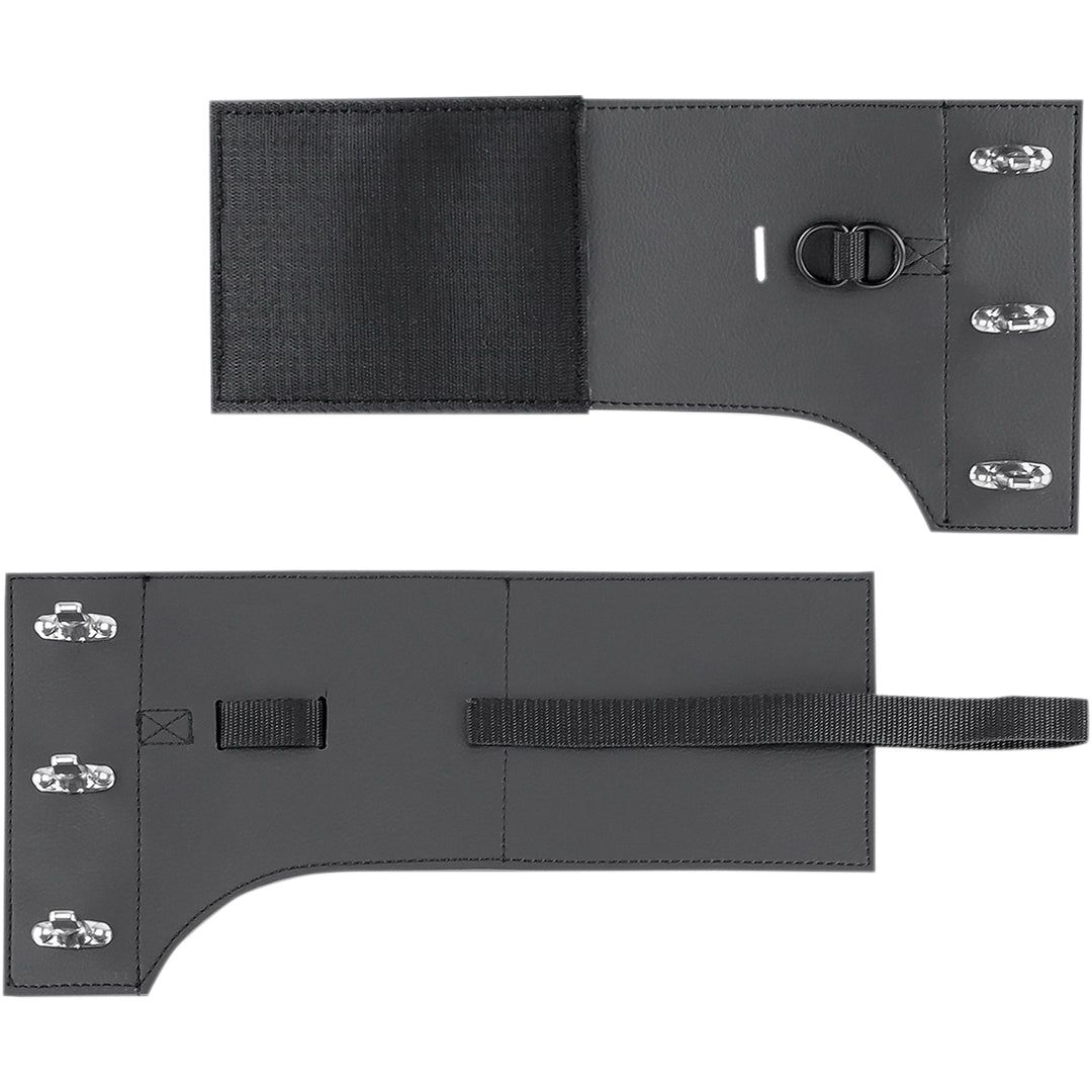 SADDLEMEN D2000 Universal Saddlebags - Display of Attachment Straps