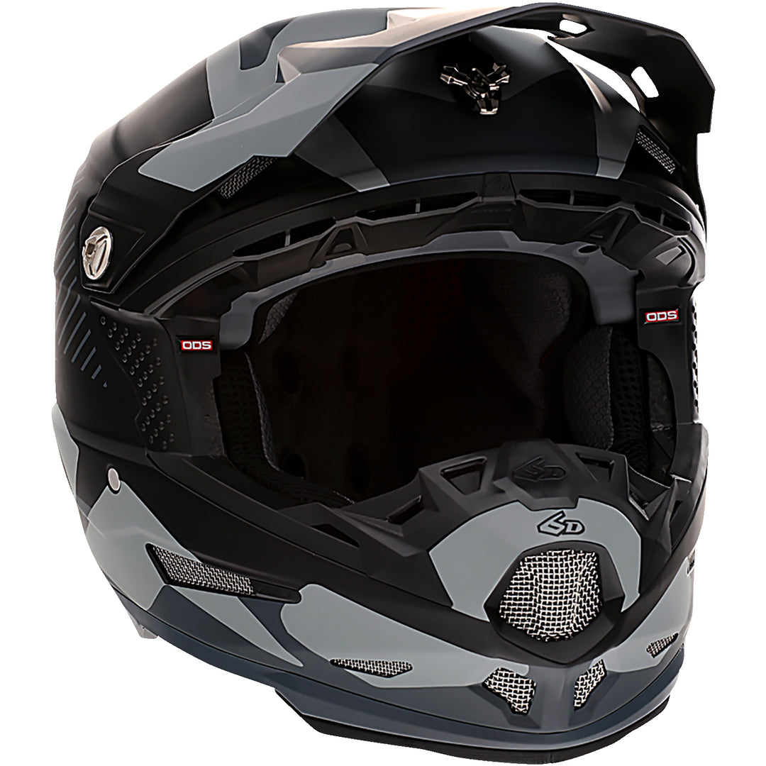 6D Helmets ATR-2 Fusion Helmet Black - Front Right Side View
