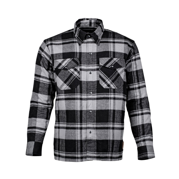 Cortech Boulevard Collective The Bender Riding Flannel Red Tide - Front View