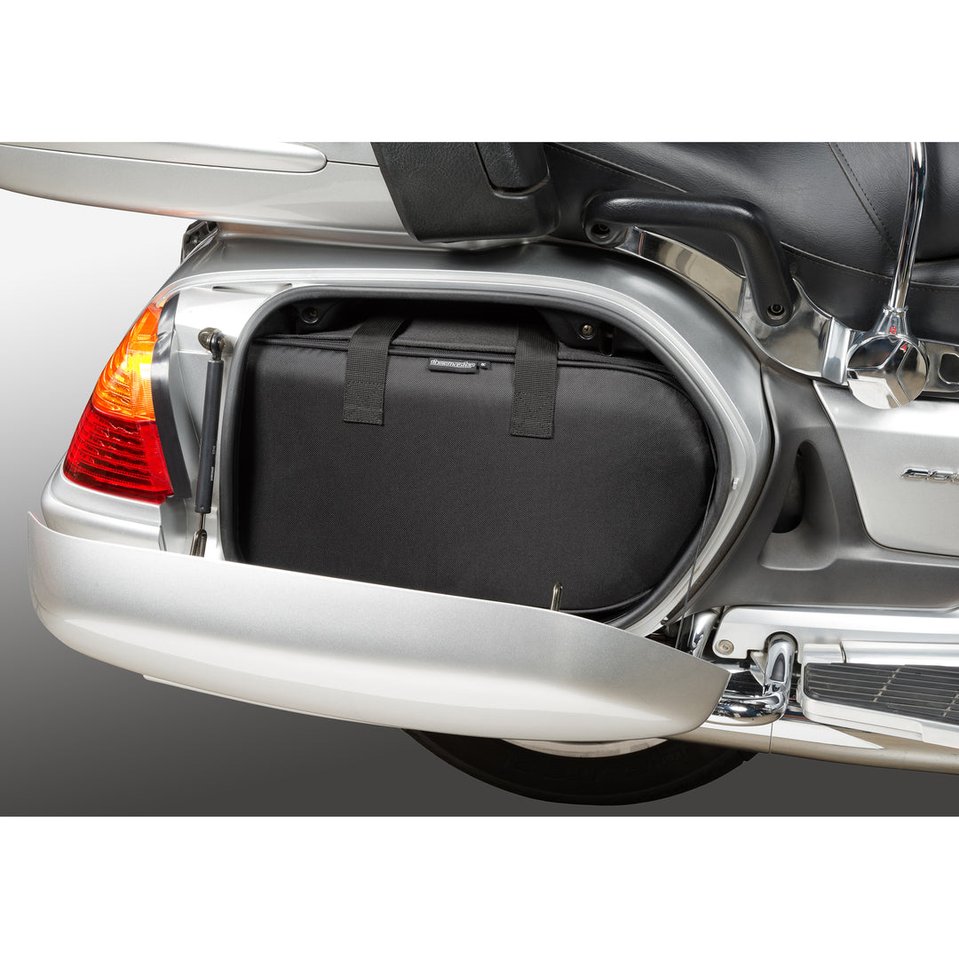 Tourmaster Select Saddlebag Liners - Side View Installed into Saddlebag