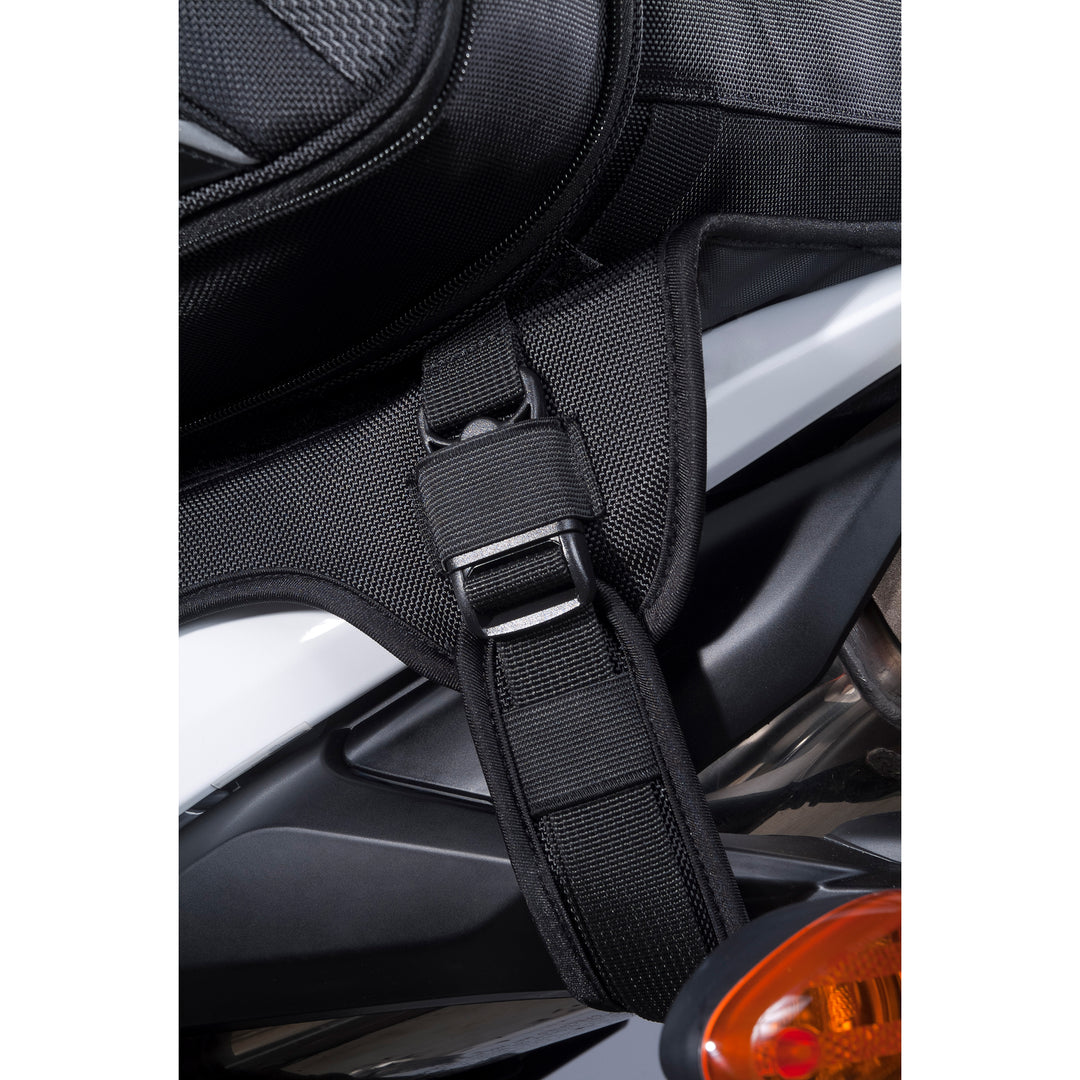 Cortech Super 2.0 24L Tail Bag - Close-Up of Attachment Strap