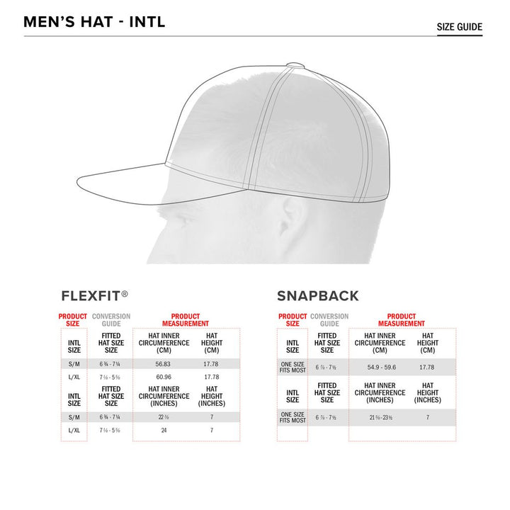 Alpinestars Corp Trucker Hat - Size Chart