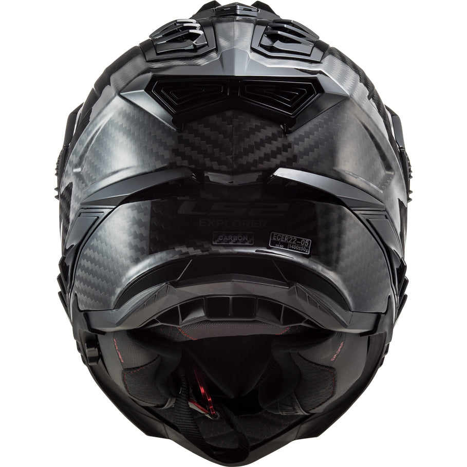 LS2 Helmets Explorer C Solid Motorcycle Dual Sport Helmet