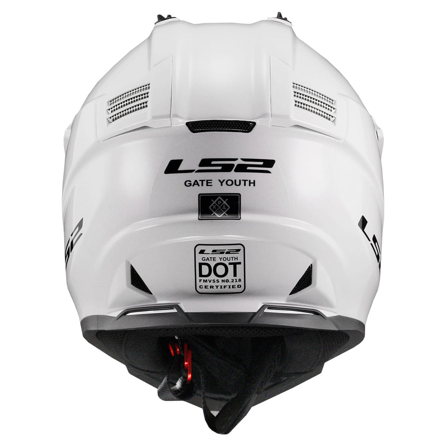 LS2 Helmets Gate Solid Motorcycle Off Road Helmet
