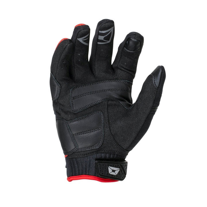 Cortech Speedway Men's Aero-Flo Glove Red - Palm View