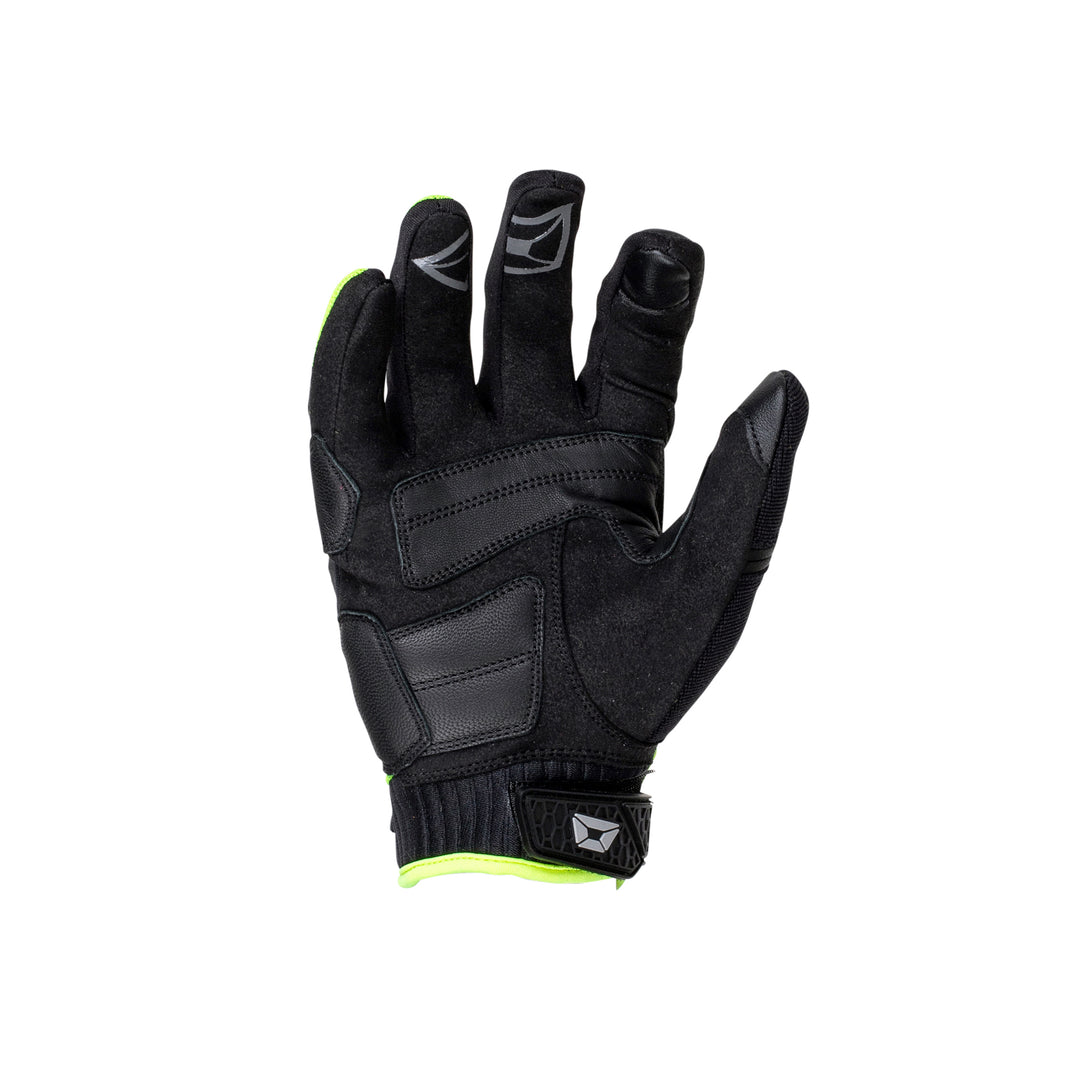 Cortech Speedway Men's Aero-Flo Glove Hi-Viz - Palm View