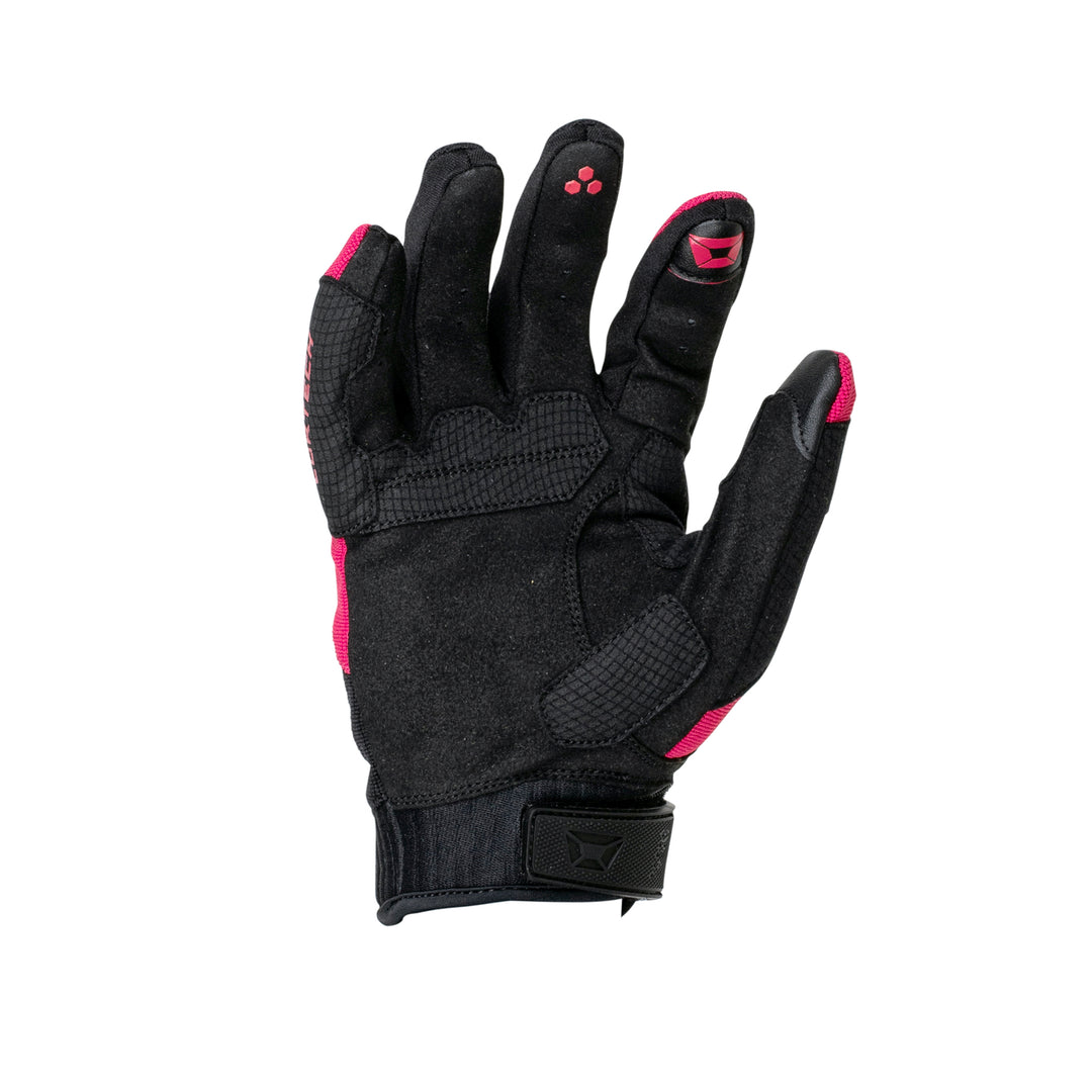Cortech Speedway Women's Aero-Tec Glove Rubine - Palm View