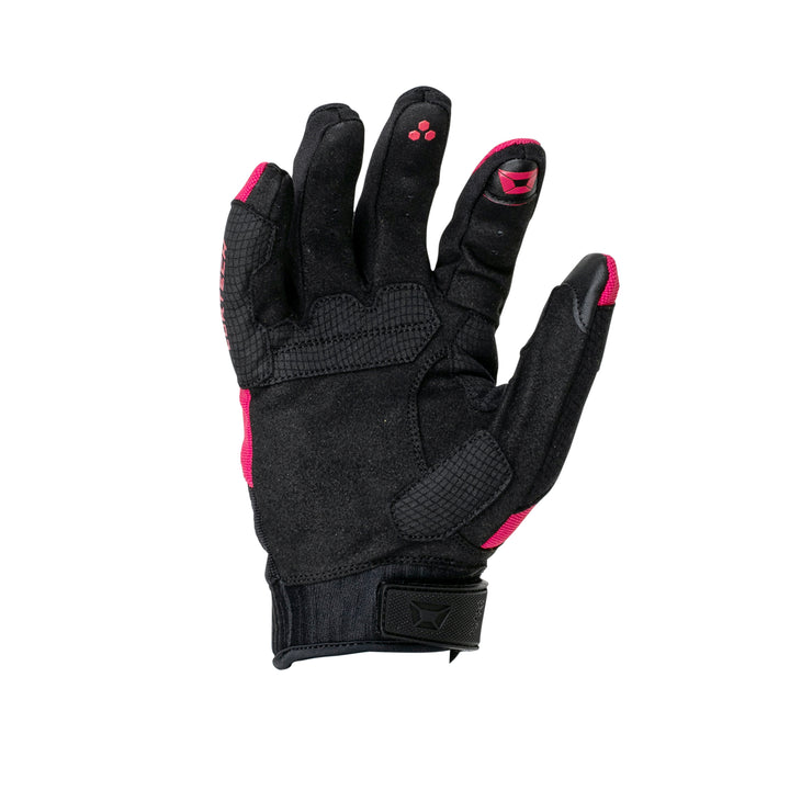 Cortech Speedway Women's Aero-Tec Glove Rubine - Palm View