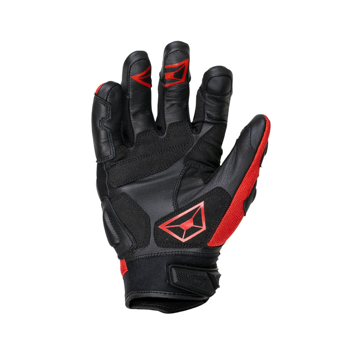 Cortech Speedway Men's Hyper-Flo Glove Red - Palm View