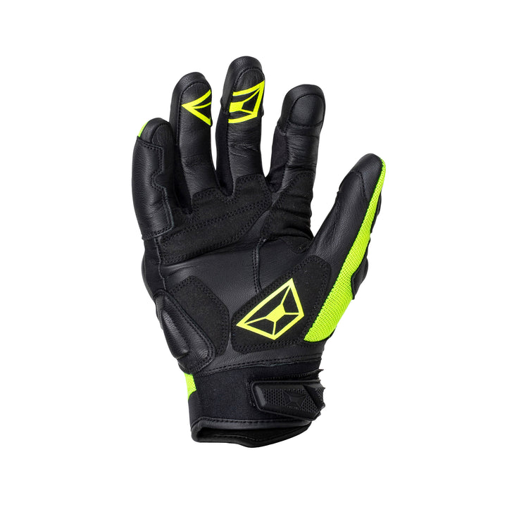 Cortech Speedway Men's Hyper-Flo Glove Hi-Viz - Palm View