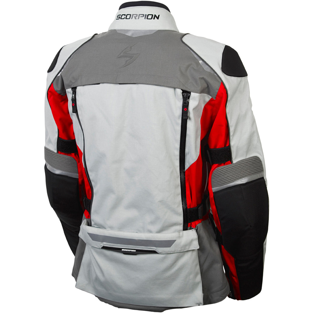 SCORPION EXO Yosemite XDR Jacket Red - Rear Side View