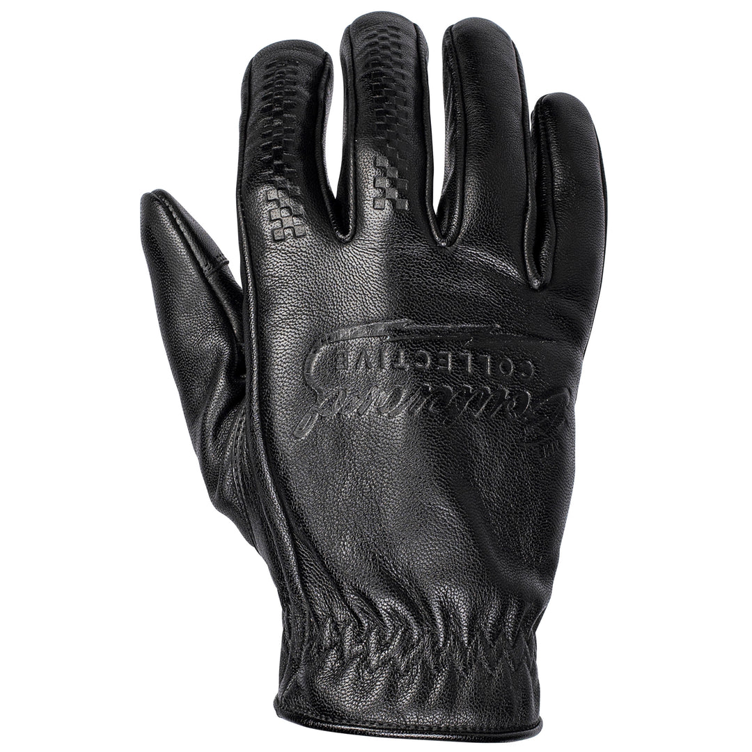 Cortech Boulevard Collective The El Camino Glove Black - Back of Hand View