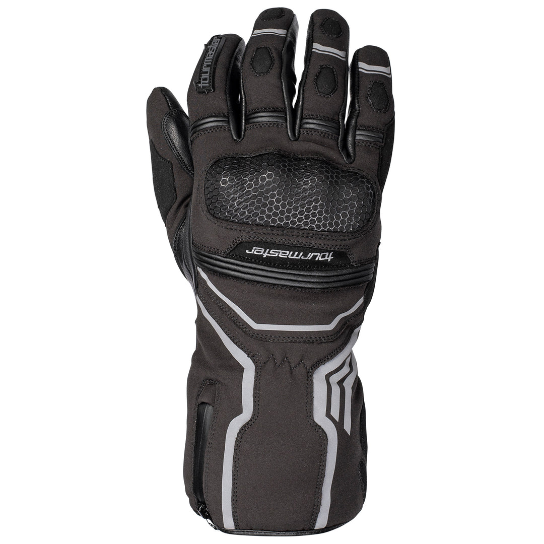 Tourmaster Polar-Tex Men's Glove Black - Back of Hand View