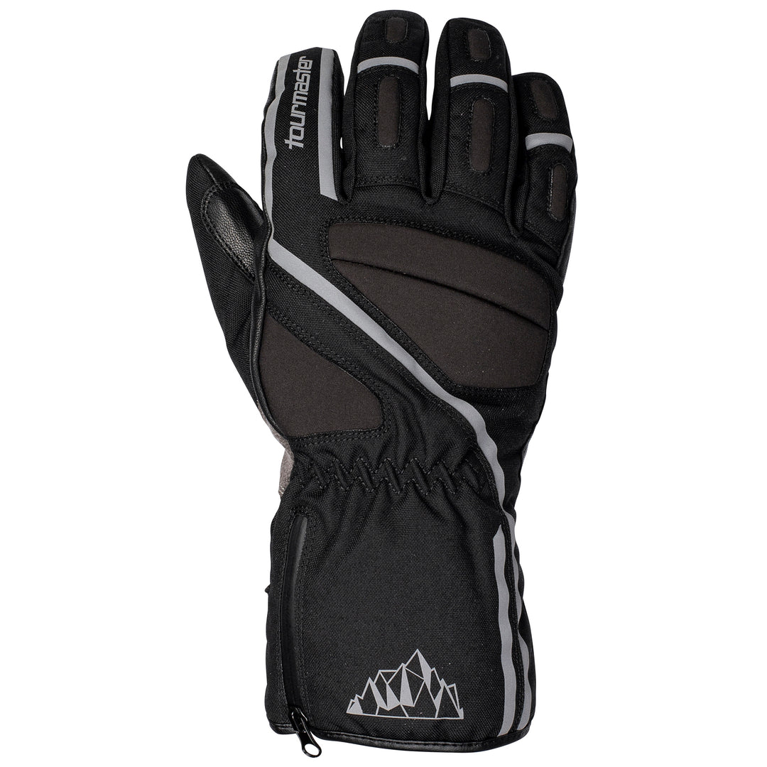 Tourmaster Women's Mid-Tex Glove Black - Back of Hand View
