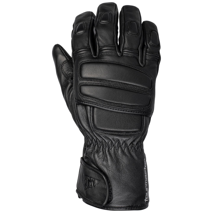 Tourmaster Women's Midweight Gloves Black - Back of Hand View