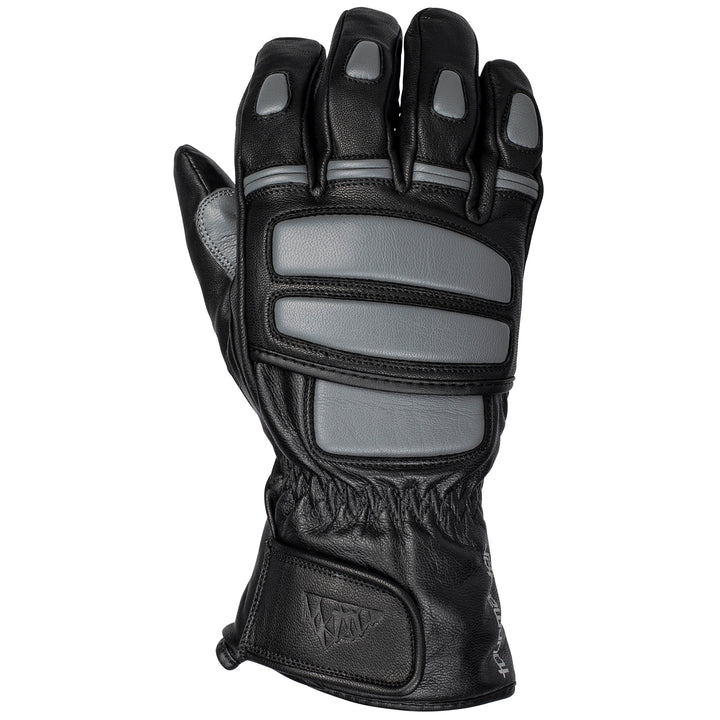 Tourmaster Men's Midweight Gloves Charcoal - Back of Hand View