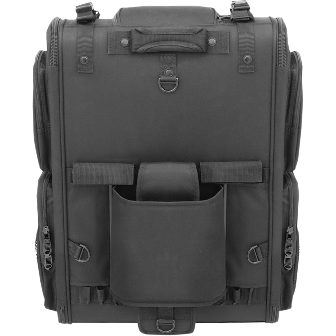 SADDLEMEN S3500 Tactical Sissy Bar Bag - Rear View