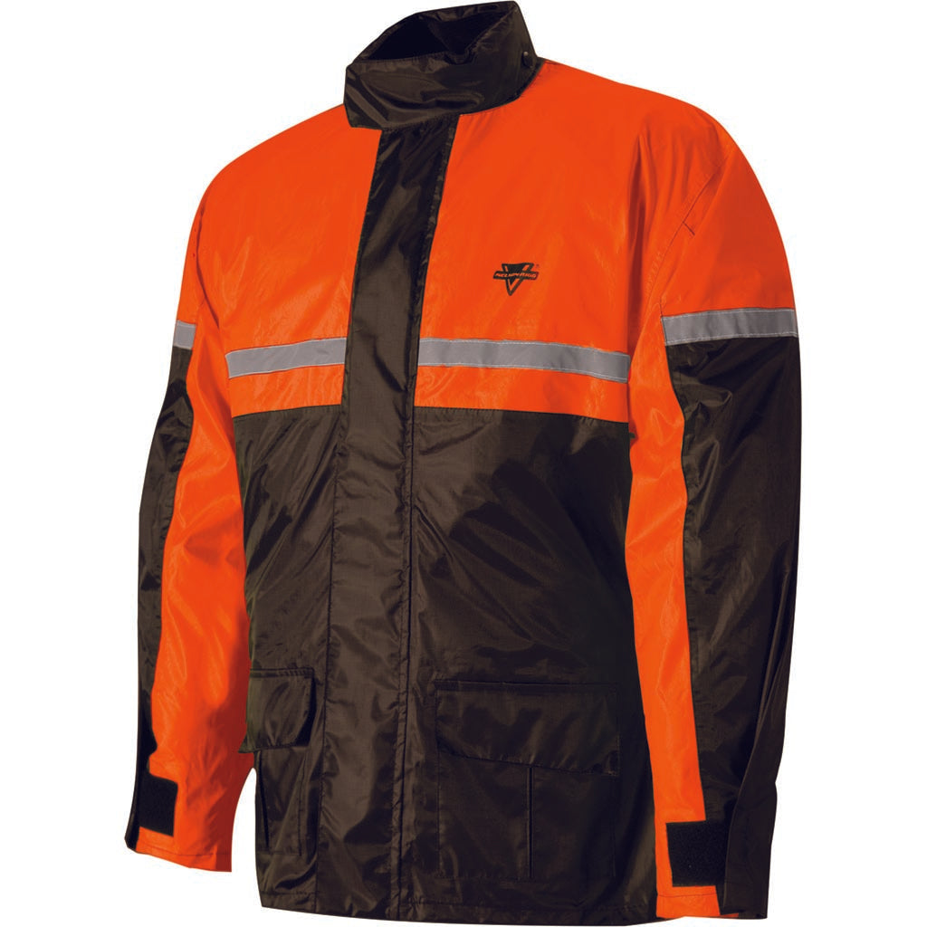 Nelson-Rigg Usa SR-6000 Stormrider Rain Suit Orange - Front View of Jacket Only