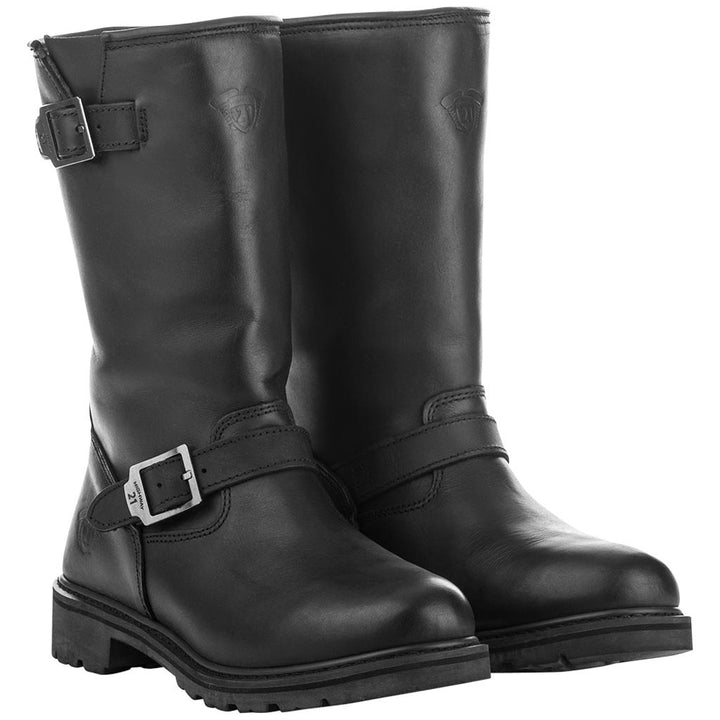 Highway 21 Primary Engineer Boot Black - Front Side View of Pair