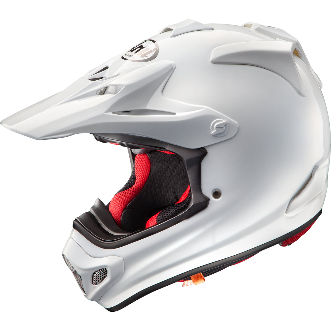 Arai VX-Pro4 Solid Helmet White - Side View