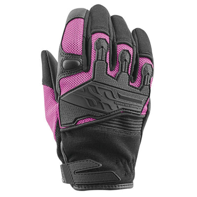 Speed and Strength Women's Backlash Leather-Mesh Gloves