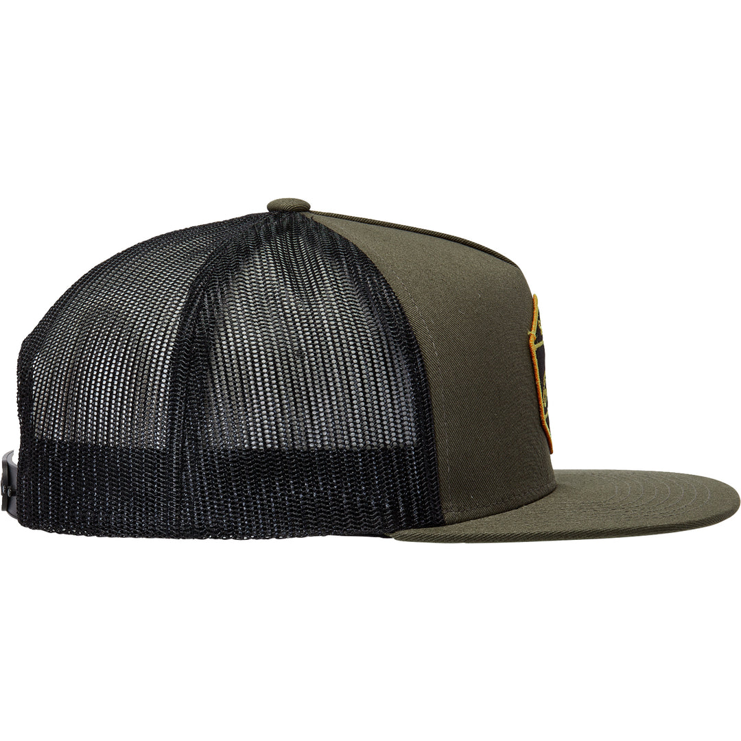 Alpinestars Bolt Trucker Hat Military/Black - Right Side View