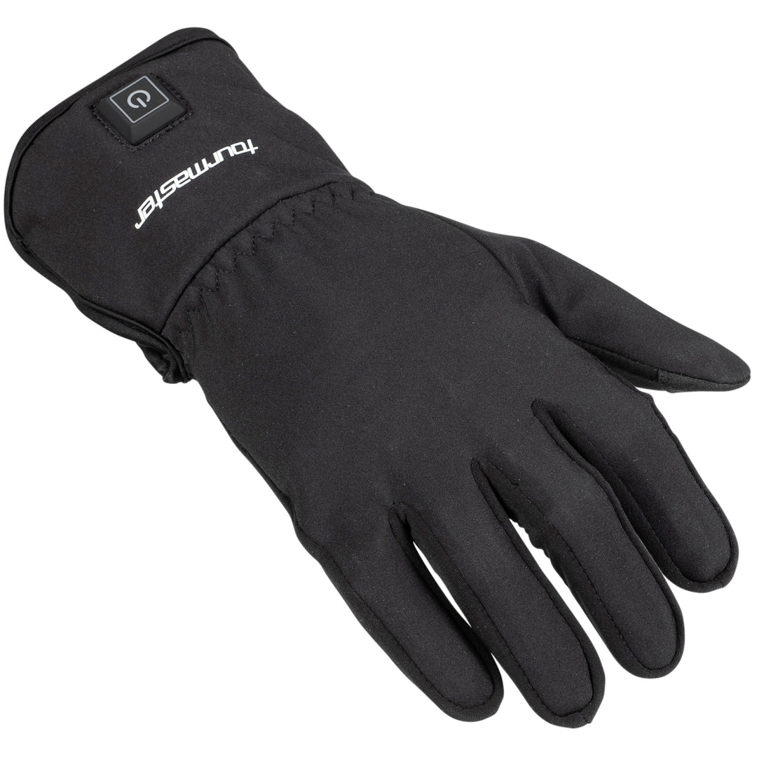 Tourmaster Synergy Pro-plus 12V Heated Glove Liners Black - Back of Hand View