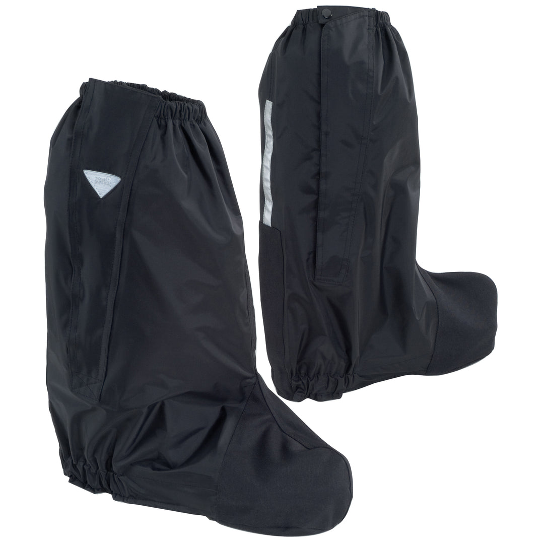Tourmaster Deluxe Rain Boot Covers Black - Side View