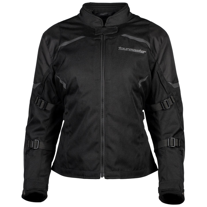 Tourmaster Women's Intake Jacket Black - Front View