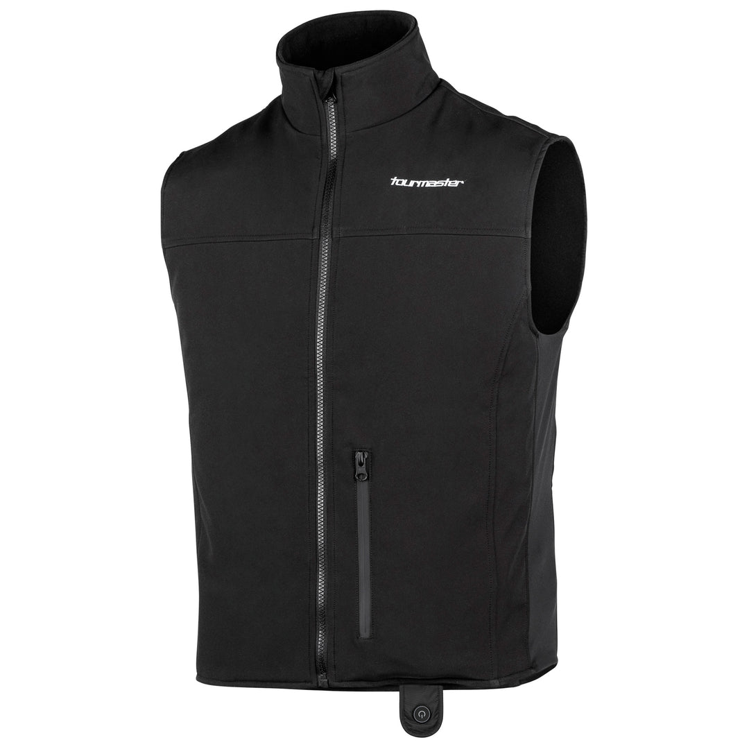Tourmaster Synergy Synergy BT Pro Plus 12V Heated Vest Black - Front View
