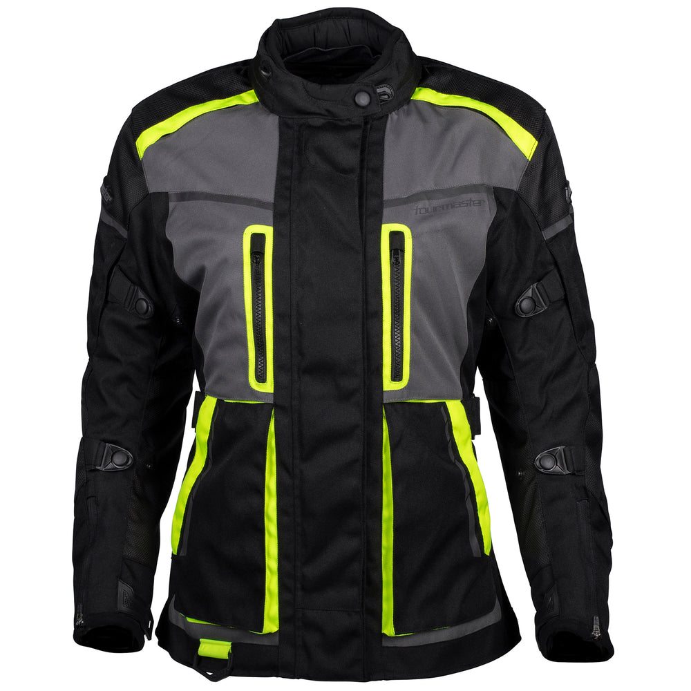 Tourmaster Men's Transition Jacket Hi-Viz - Front View