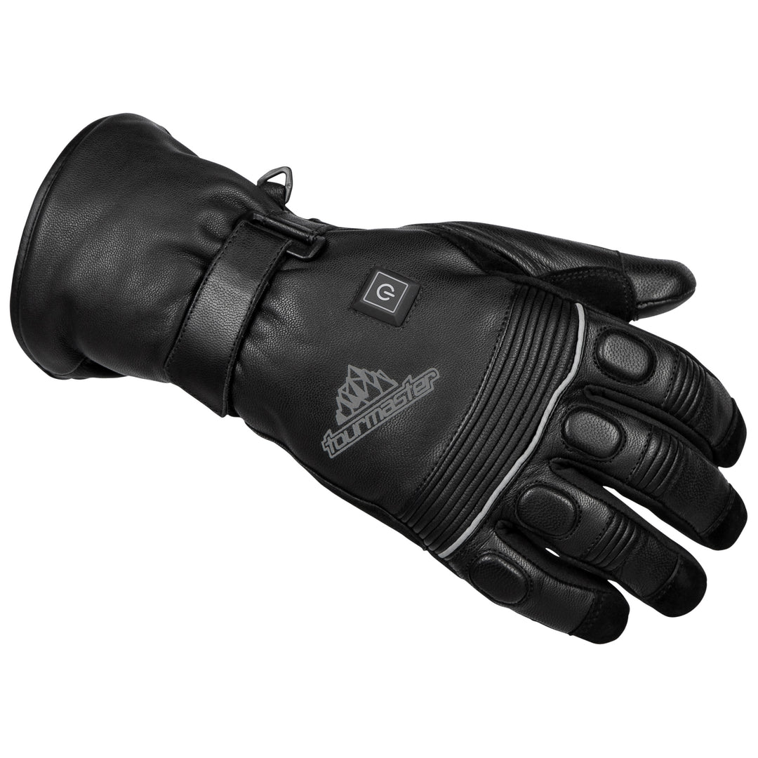 Tourmaster Synergy Pro Plus 12V Heated Glove Black - Back of Hand View