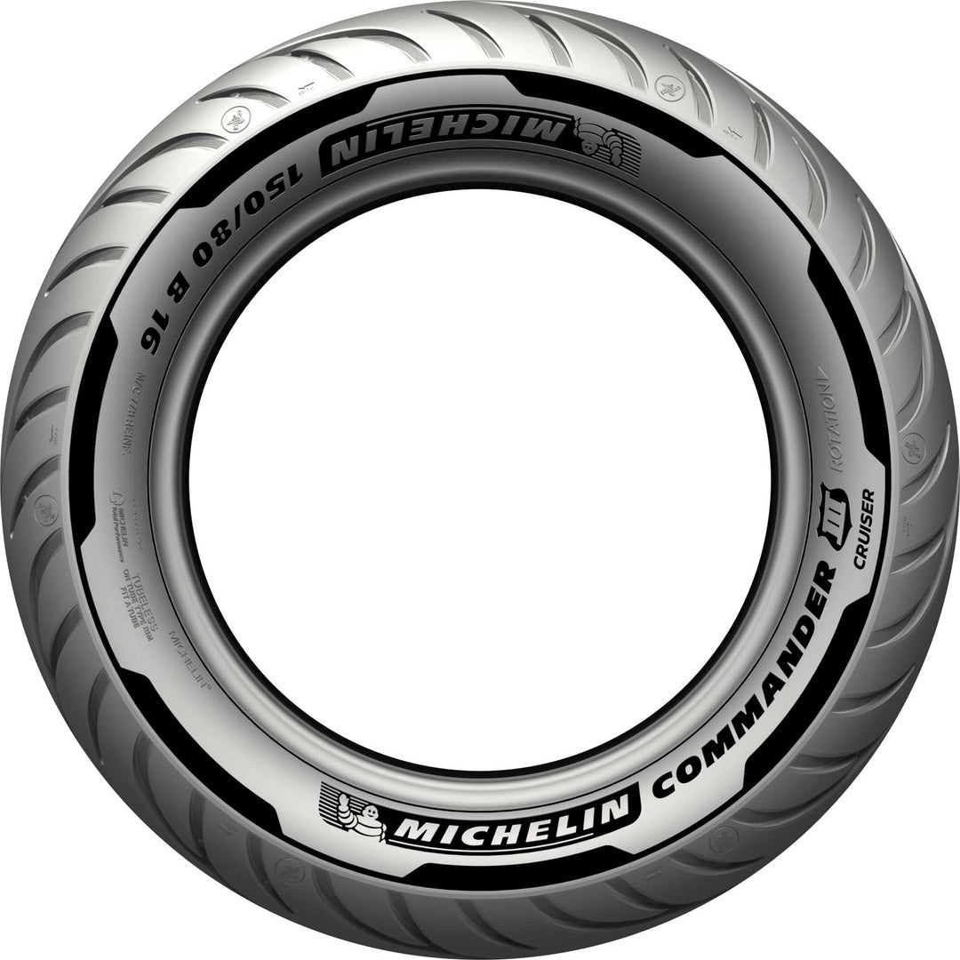 Michelin Commander III Cruiser Tire Rear - Side View