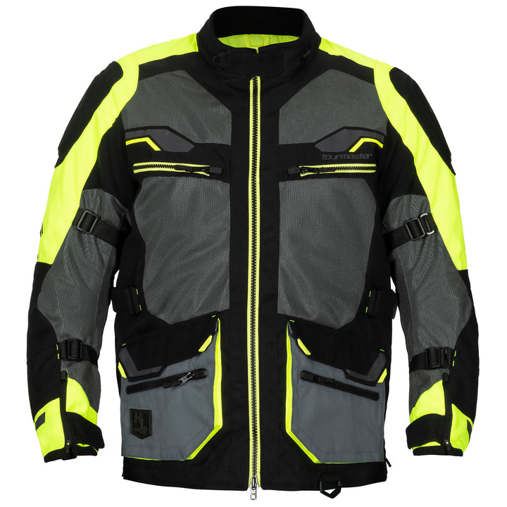 Tourmaster Horizon Line Men's Ridgecrest Jacket Hi-Viz - Front