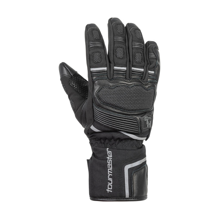 Tourmaster Horizon Line Men's Roamer WP Glove Black - Back of Hand View