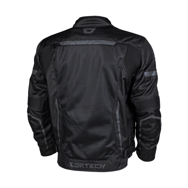 Cortech Speedway Aero-Flo Jacket Black - Rear View