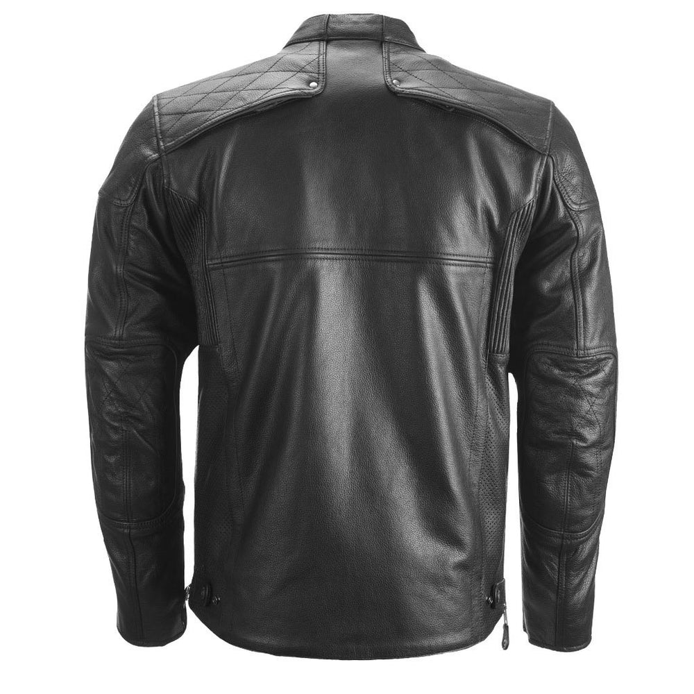 Highway 21 Gasser Jacket Black - Rear View