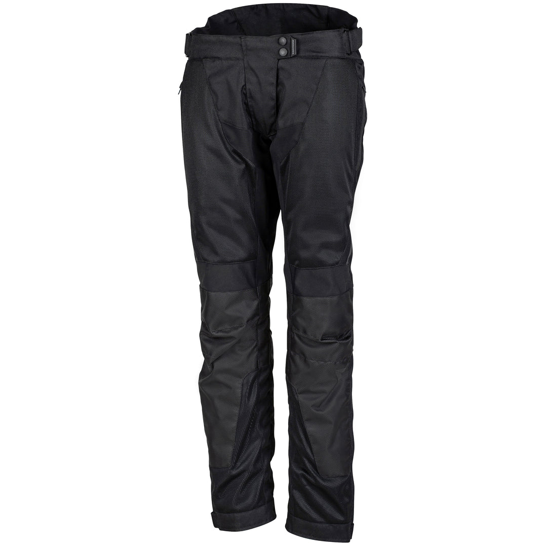 Cortech Speedway Hyper-Flo Men's Air Pants Black - Front View