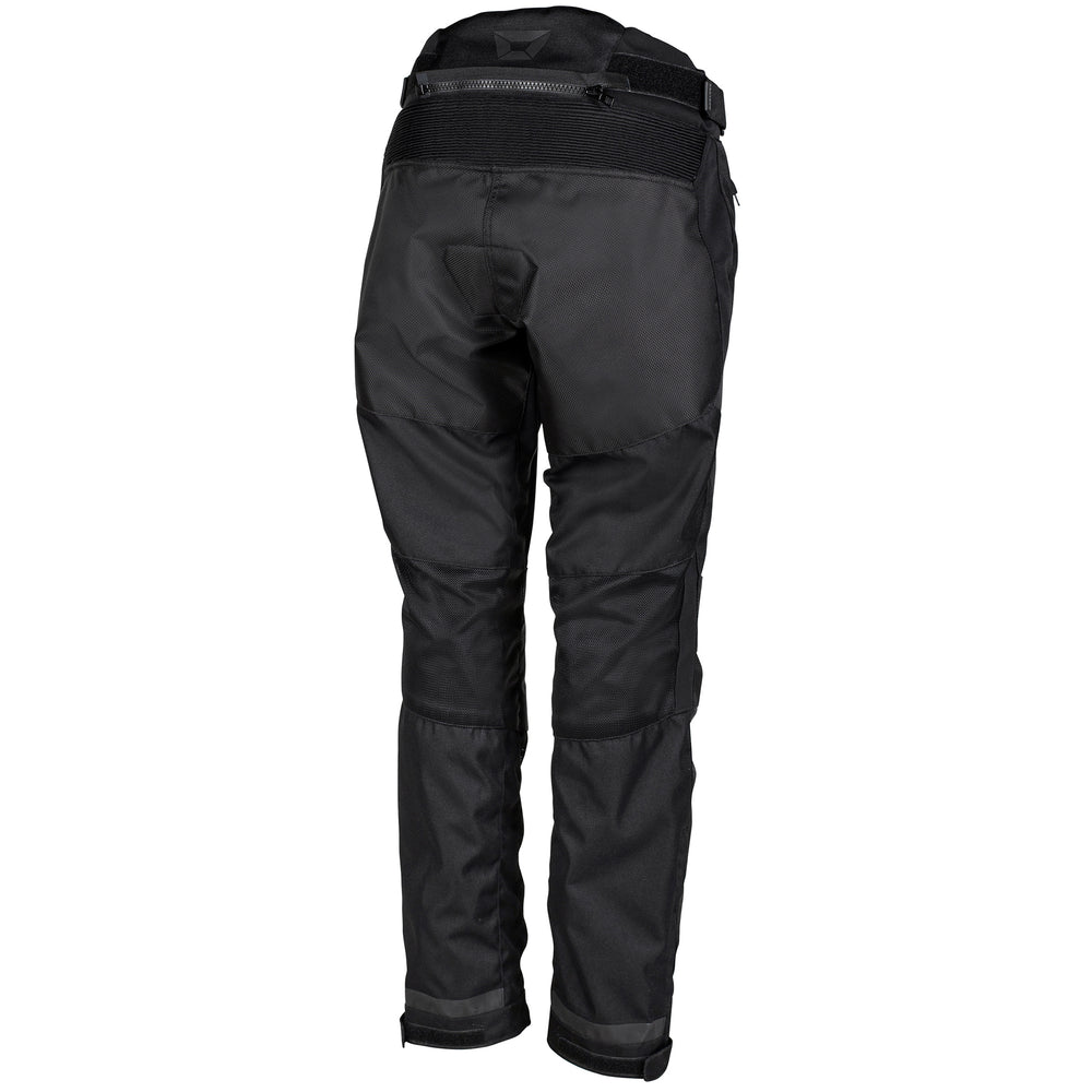 Cortech Speedway Hyper-Flo Men's Air Pants Black - Rear View