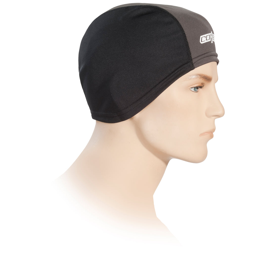 Cortech Journey Coolmax Headliner Black - Side View on Mannequin