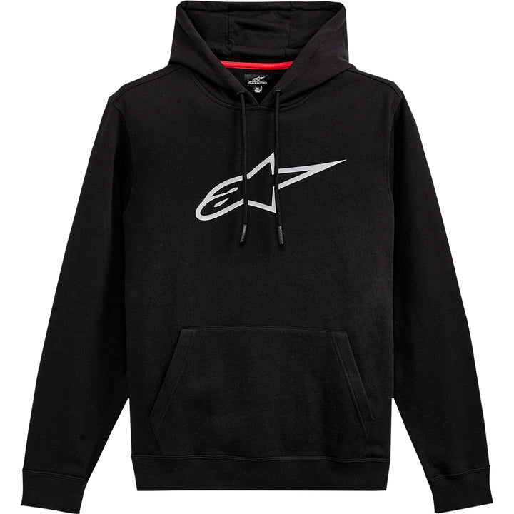 Alpinestars Ageless V2 Hoodie Black/Gray - Front View