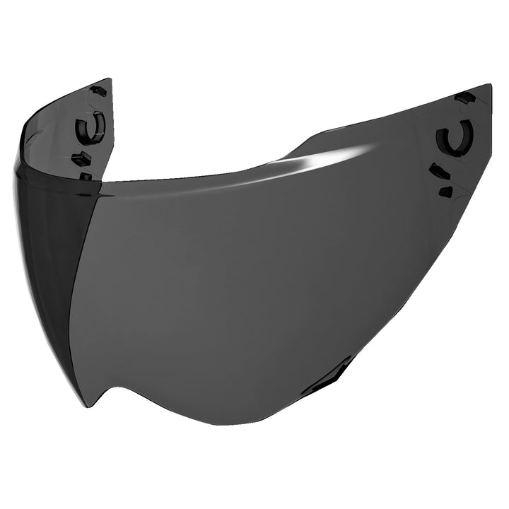 ICON Domain™ Helmet 22.06 Shield Dark Smoke - Front Side View