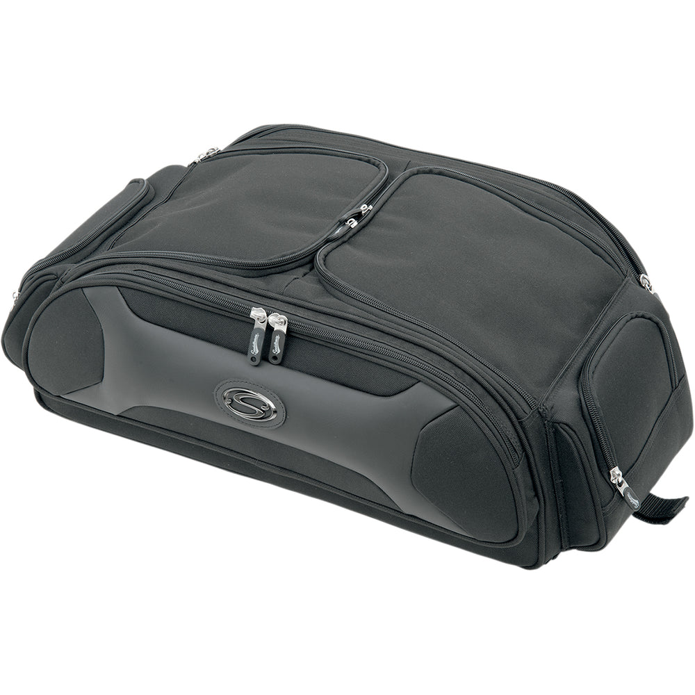 SADDLEMEN FTB3300 Sport Trunk and Rack Bag - Angled Side View