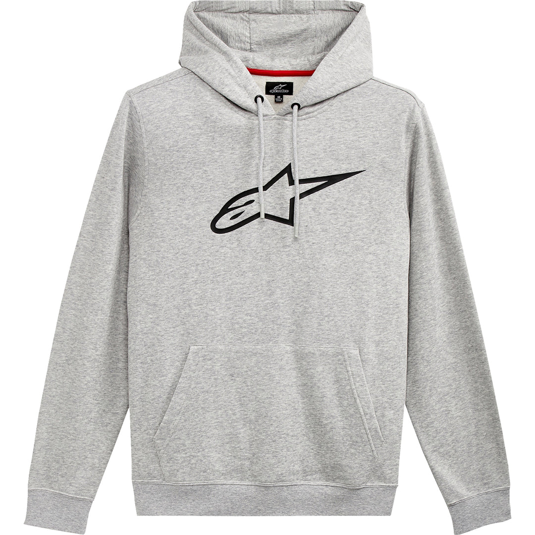 Alpinestars Ageless V2 Hoodie Heather Gray/Black - Front View