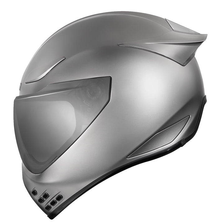 ICON Domain™ Cornelius Helmet Silver - Left Side View