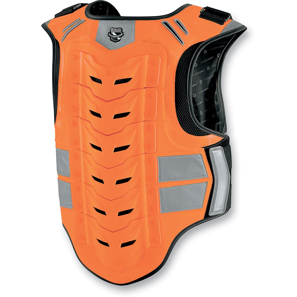 ICON Stryker Vest ORG - Rear View