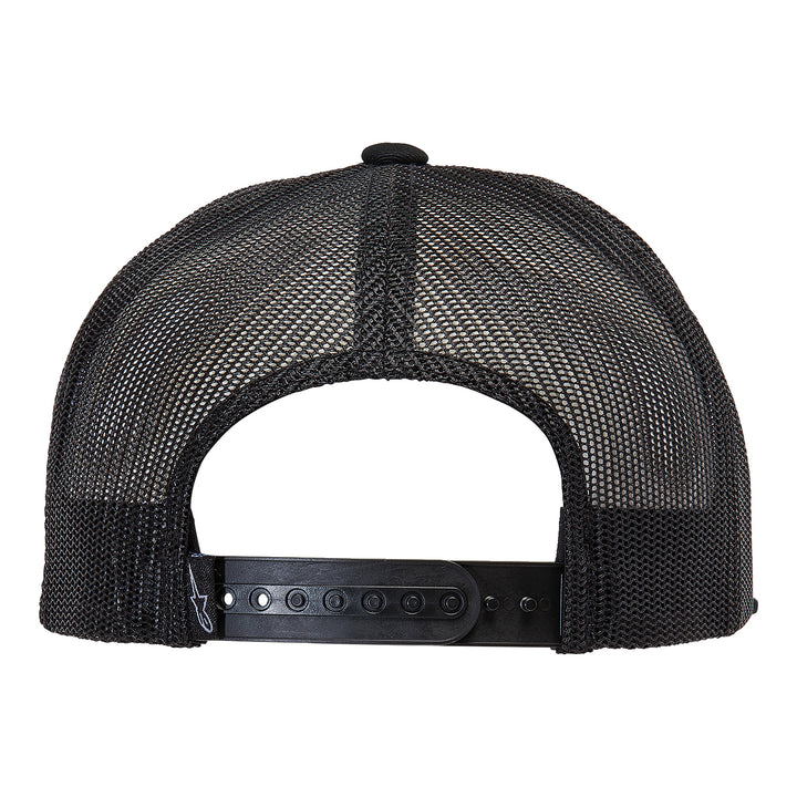 Alpinestars Bolt Trucker Hat Black/Black - Rear View